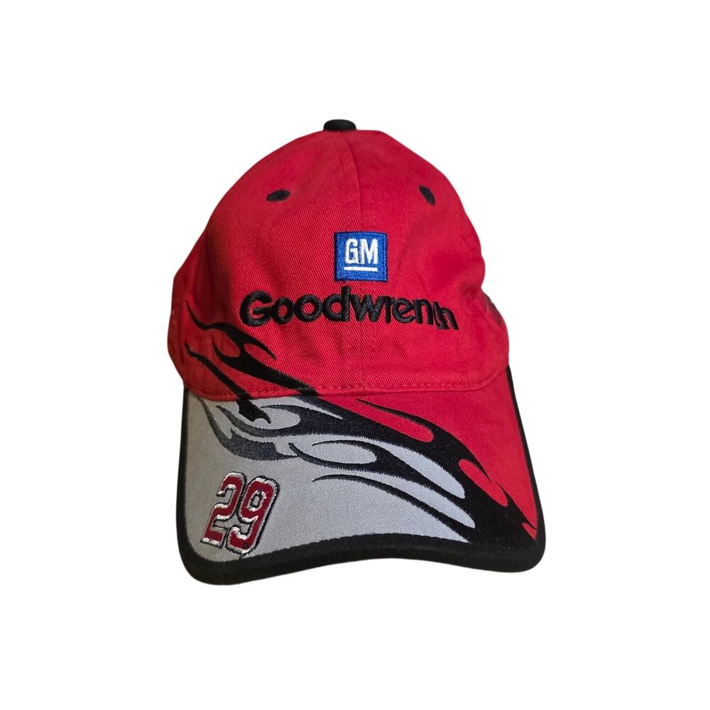 Kevin Harvick #29 GM Goodwrench Flame Chase Authentics Drivers Line Cap NASCAR